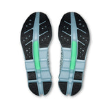 Women’s On Cloudflow 5 road running shoes with lightweight design and breathable mesh upper, suitable for training and running.