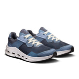On Cloudnova Rift men's active lifestyle sneaker showing sleek design and lightweight construction in a close-up view.
