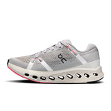 Women's On Cloudsurfer 2 road running shoes with breathable mesh and cushioned soles, ideal for comfortable running.