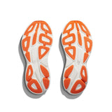 Men's Hoka Bondi 8 running shoes in D-width, featuring a sleek design with cushioned soles for comfort and support.