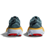 Men's Hoka Bondi 8 running shoes in D-width, featuring a sleek design with supportive cushioning and durable outsole.