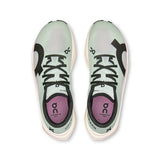 On Cloudboom Volt women's road running shoes in limited edition Iceberg and Sakura colors, showcasing sleek design and breathable material.