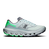 On Cloudvista 3 women's trail running shoes with breathable mesh uppers and rugged outsoles for outdoor running.
