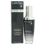 Lancome Advanced Genifique Youth Activating Concentrate in a sleek skincare bottle with a pump dispenser, close-up view.