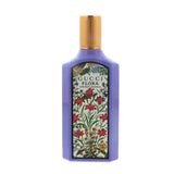 Gucci Flora Gorgeous Magnolia 3.3 oz perfume spray bottle with elegant floral design and clear glass container.