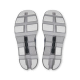 Men's On Cloudmonster Void active life sneakers in black and gray with cloud-inspired design and supportive athletic features.