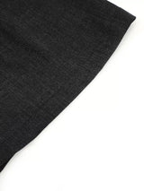 Men's high-waisted pleated wide-leg capri pants in neutral fabric, stylish and comfortable for casual or dressy outfits.