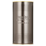 Jean Paul Gaultier Le Male men's cologne bottle with distinctive torso-shaped design and navy blue cap, set against a neutral background.