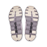 Women's On Cloud 6 Waterproof active life shoes in black and gray, showing the sleek design and waterproof upper.