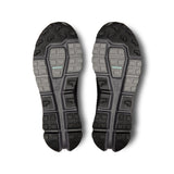 Men's On Cloudaway 2 active lifestyle shoes in gray with blue accents, showcasing the lightweight design and breathable mesh upper.
