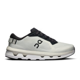 On Cloudzone women's active life shoes in black and white, featuring lightweight design and cushioned soles for comfortable movement.