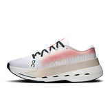 Men's On Cloudboom Max road running shoes with black and blue design, featuring lightweight cushioning and durable outsole.