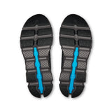 Men's On Cloudswift 4 road running shoes in black and gray, featuring breathable mesh and cushioned soles for comfort.