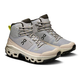 Women's On Cloudrock Mid Waterproof hiking boots with durable waterproof material and supportive mid-height design.