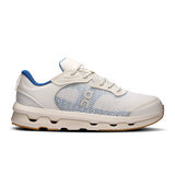 Men's On Cloudzone Moon active life sneakers in black with white accents, showcasing the lightweight design and cushioned sole.