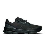 On Cloudpulse Pro women's training shoes in black and white with cushioned soles and breathable mesh uppers.
