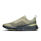 Men's On Cloudpulse Next training shoes in black with white soles, featuring lightweight design and breathable mesh uppers.