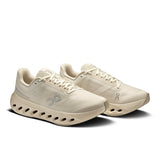 Women's On Cloudsurfer Next road running shoes with lightweight design and cushioned soles, displayed on a neutral background.