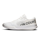 Women's On THE ROGER Pro 3 tennis shoes featuring a sleek design, breathable mesh upper, and supportive midsole for performance.
