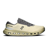 Men's On Cloudrunner 3 Waterproof road running shoes with breathable mesh and cushioned sole for comfort and durability.