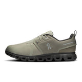 Men's On Cloud 6 Waterproof running shoes with breathable mesh and waterproof membrane for active outdoor sports.