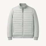 Men's quilted bomber jacket by Zexov, lightweight and comfortable with a stylish quilted design, suitable for everyday wear.