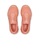 On Cloud 6 women's active life shoes in gray with breathable mesh and cushioned soles, designed for comfort and performance.