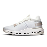 On Cloudnova 2 women's active life sneakers in black with cushioned soles and sleek design, ideal for active wear and sports.