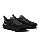 On Cloudpulse Next men's training shoes in black with white accents, featuring lightweight mesh uppers and cushioned soles
