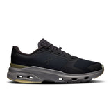 Men's On Cloudpulse 2 training shoes in black with white accents, showcasing the lightweight design and cushioned sole.