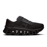 Women's On Cloudmonster 3 road running shoes with breathable mesh upper and cushioned sole, designed for comfort and performance.