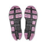 Men's On Cloudmonster 3 Limited Edition black and eclipse road running shoes with cushioned soles and sleek design.