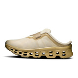 Men's On Cloudmonster 3 Mule active lifestyle sneakers with breathable mesh and supportive cushioning, designed for comfort and style.