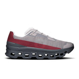 Men's On Cloudmonster Void active life sneakers in black with cushioned soles and modern design, suitable for running and active wear.