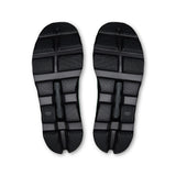 Men's On Cloudmonster Void active life sneakers with black and gray design, featuring cloud cushioning and supportive athletic sole.