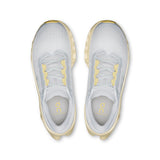 Women's On Cloudmonster 3 road running shoes in black with pink accents, featuring a sleek design and cushioned sole.