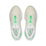 Men's On Cloudrunner 3 road running shoes in gray and blue, featuring lightweight design and cushioned soles for comfort.