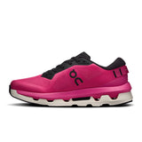 On Cloudzone women's active life shoes in black with white accents, featuring a breathable mesh upper and cushioned midsole.