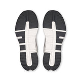 Men's On Cloudnova Rift active lifestyle sneakers in black with white accents, featuring cushioned soles and breathable mesh uppers.