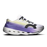 Women's On Cloudboom Max road running shoes with breathable mesh upper and cushioned sole, designed for high-performance running.