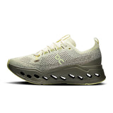 On Cloudsurfer Max women's road running shoes with breathable mesh and cushioned soles, designed for comfortable running.