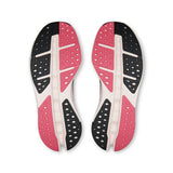 On Cloudsurfer Max women's road running shoes in grey with cushioned soles and breathable mesh uppers.