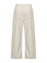 Men's wide-leg drawstring pants by Trendsi, featuring a relaxed fit and adjustable waist, shown in dark fabric on a model.