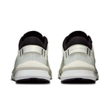 On Cloudzone men's active lifestyle shoes, gray and black athletic sneakers with cushioned soles and breathable mesh uppers.