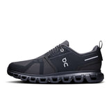 Women's On Cloud 6 Waterproof running shoes with breathable mesh uppers and cushioned soles for active life.
