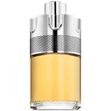 Azzaro Wanted Eau De Toilette cologne for men in a 3.4 oz full-size bottle, featuring a sleek glass container with a metallic cap.