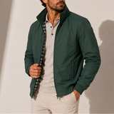 Men’s Zexov lightweight bomber jacket with stand collar, casual zip-up design, perfect for stylish everyday wear.
