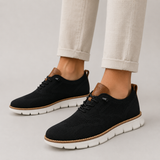 Men’s Zexov walking sneakers with lightweight knit upper and lace-up design, ideal for comfortable everyday casual wear.