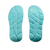 Hoka athletic slide shoes in black with cushioned straps and sporty design, ideal for casual wear and comfort.