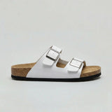 Men's Zexov double-strap sandals with adjustable buckles and contoured footbed for comfortable, secure wear.